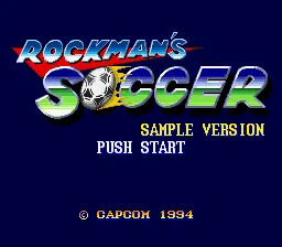 <i>Rockman's Soccer</i> Pre-Release Version Dumped; Includes 4-Player Multitap Support